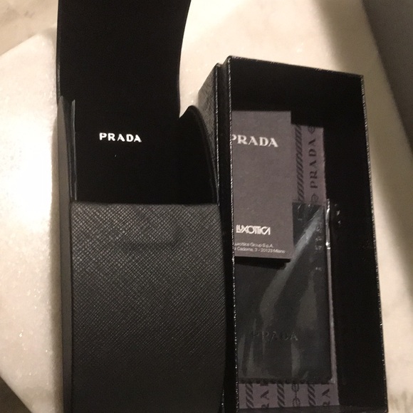 PRADA SPR 63T VIY-6X1 GOLD SUNGLASSES SPR63T 55-19 - Picture 8 of 8